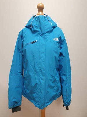 north face hyvent blue