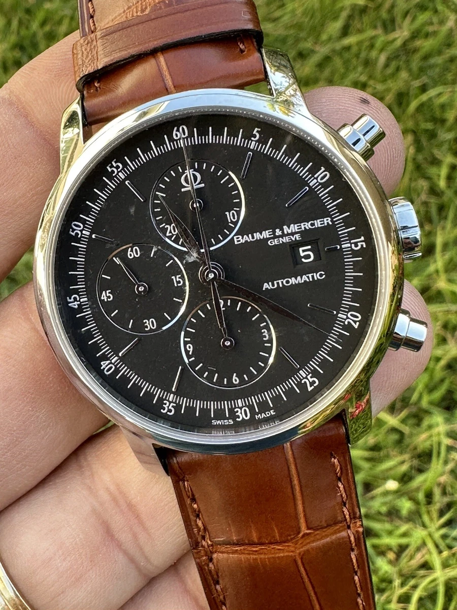 Baume mercier classima chronograph sales
