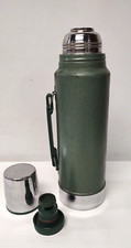 Vintage Green Aladdin Stanley Thermos A-944dh Made In USA Very Good Clean 1993