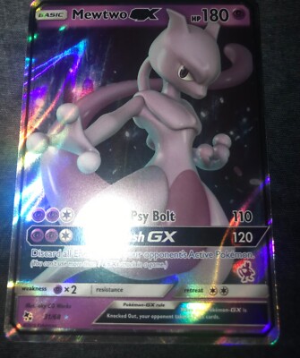 Pokémon TCG Mewtwo And Mew GX SM191 Promo Mint – True Believers Gaming - Foto 9