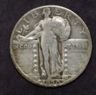 1930 Standing Liberty Quarter   VF Lot F 703