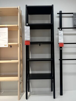 New IKEA VILTO Shelf Unit in Black 18 1/8x59 