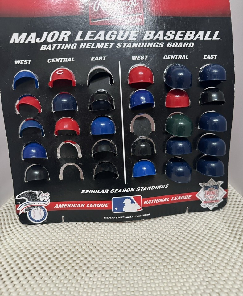 Rawlings MLB Mini Batting Helmet Standings Board It is