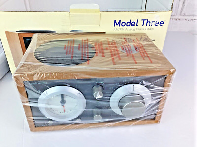 Tivoli Model Three AM/FM Analog Clock Radio Vintage 2005 NEW NOS