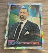 2021 Topps Finest Basketball Juwan Howard Atomic Refractor #'d 107/299 #37