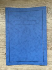 School Exercise Book A4 Blue Cover Square Ruled Maths Book