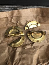 Round Brass Table Catch 2 & 1/4&rdquo; New Old Armac Stock