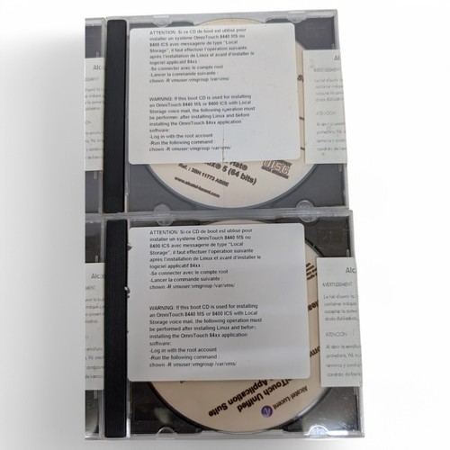 Alcatel-Lucent OmniTouch 8400 ICS Text-To-Speech R6.x Software CD Total 14 Discs - Picture 5 of 13