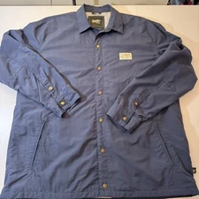 Howler Brothers Men's XXL Inspector Jacket Shell Snap Button  EUC 