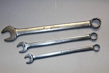 Snap-on Oex Series Sae 12-point Combination Wrench Lot 3 Pieces Usa