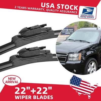 #ad #ad OEM Windshield Wiper Blades Front for Chevrolet Silverado GMC Sierra 25877402 $13.95