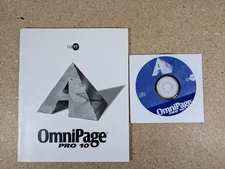 OmniPage Pro 10 with Serial Number and Manual