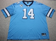 NCAA North Carolina Tar Heels Jefferson Boaz #14 Sewn Jersey Nike 3XL XXXL Blue