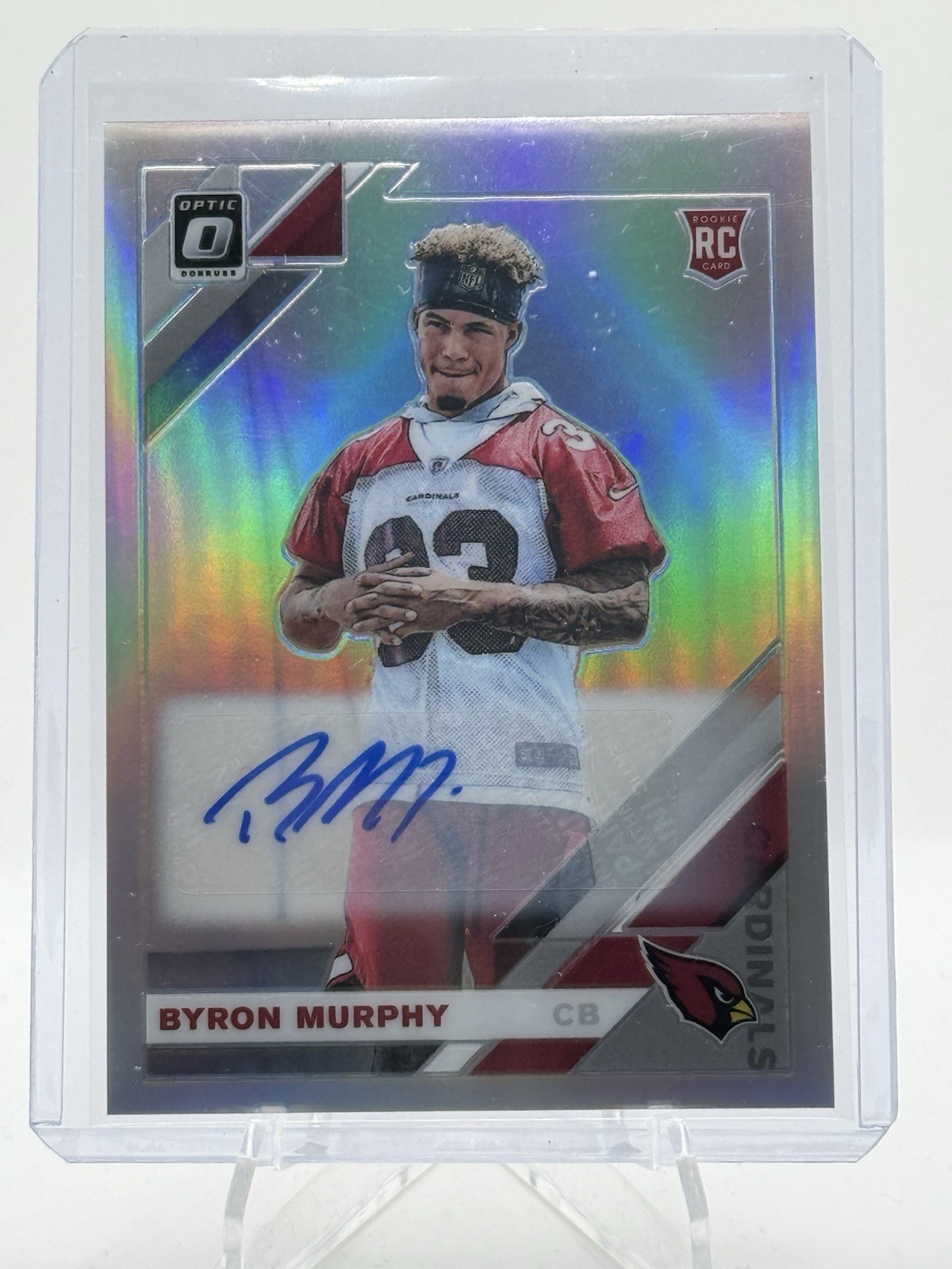Byron Murphy Panini Donruss Optic #115 Autograph