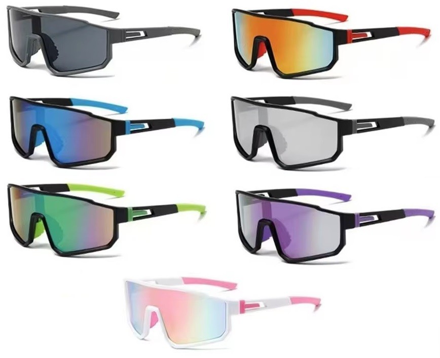 Men's Oversized Sunglasses Cycling Bicycle Windproof Sports Motorcycle Hiking