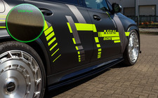 CUP Seitenschweller aus ABS f&uuml;r Mercedes AMG GLS 63 4Matic in OEM Optik