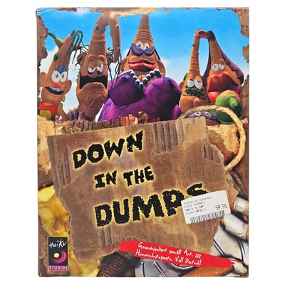 Down in the Dumps PC Game Spiel 3 CD ROMs Big Box Haiku Studios 1996