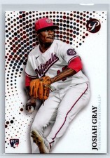 2022 Topps Pristine Josiah Gray #215 RC Washington Nationals