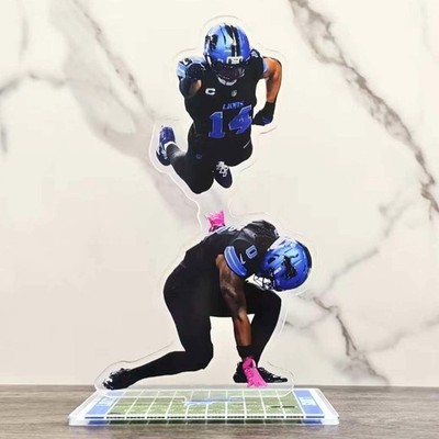 Amon-Ra St. Brown & Jahmyr Gibbs Touchdown Celebration Standee - Lions Fans Gift