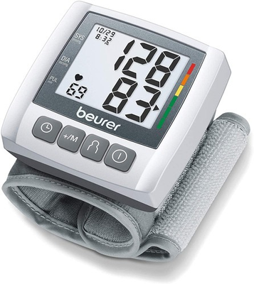 #ad #ad Beurer BC30 Wrist Blood Pressure Monitor Digital Automatic XL LCD Memory $33.96