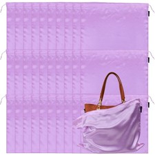 30 Pack Dust Bags for Handbags Travel Storage Pouch, Silk Handbag Dust Cover ...