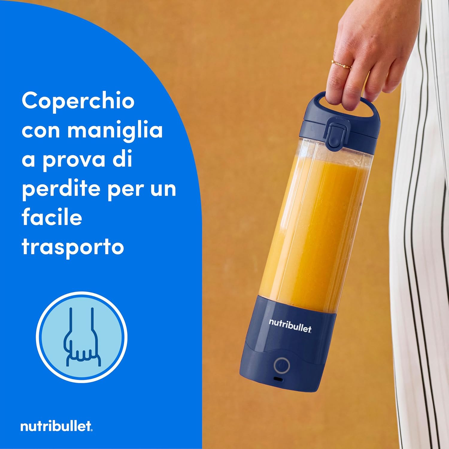 Frullatore Portatile per Pappe e Smoothie 475ml - Sicuro e Senza BPA - 4