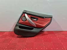 BMW 4 SERIES DOOR CARD F36 GRAN COUPE 2013-2020 RED HARMAN KARDON REAR RIGHT