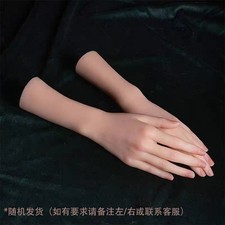 Silicone Lifelike Female Hand Finger Mannequin Display Jewelry Model Props