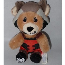 Build A Bear Rocket Raccoon Plush Stuffed Animal Marvel Guardians of the Galaxy
