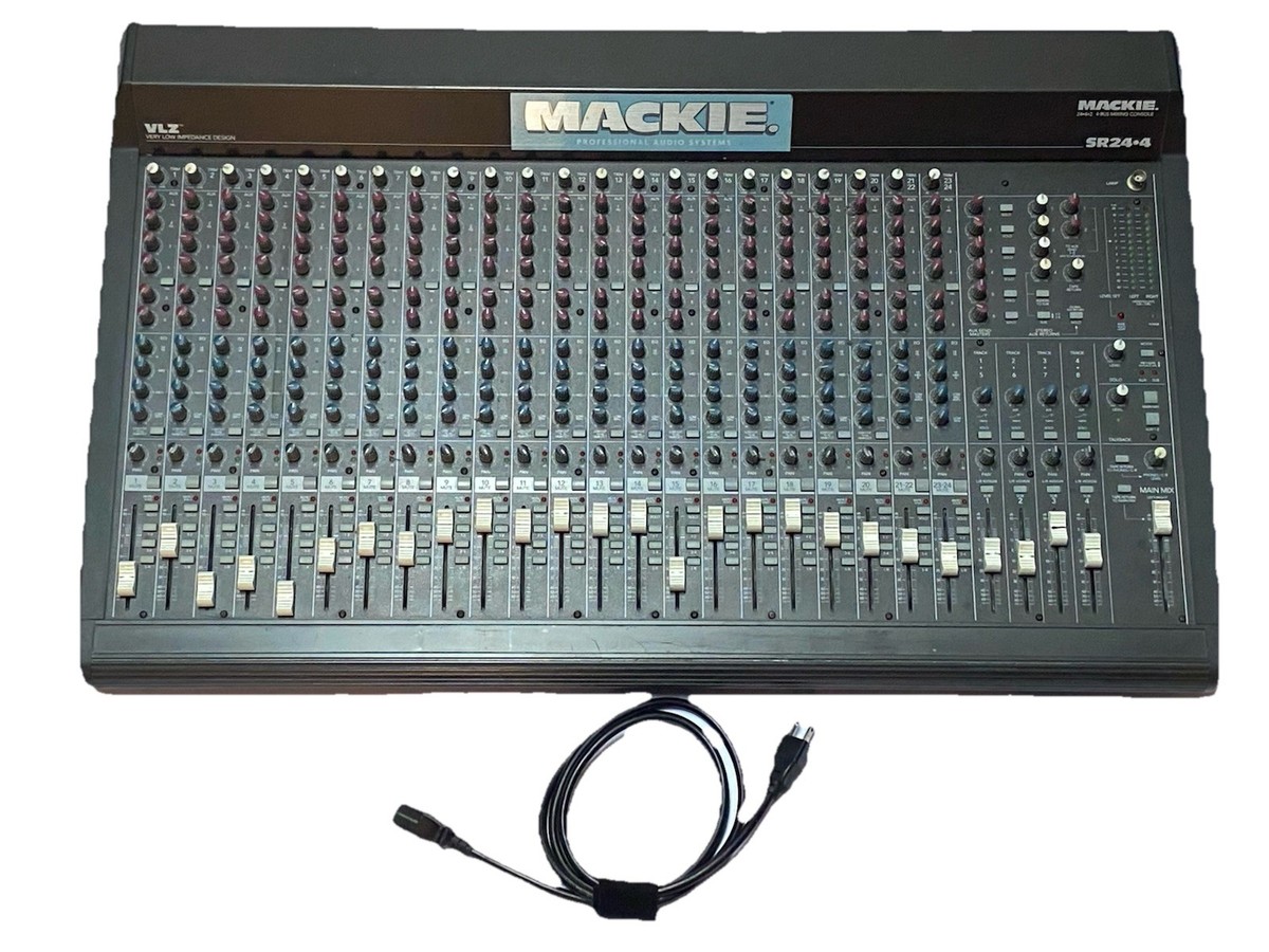MACKIE SR24-4-VLZ PRO アナログミキサー Mackie SR 24-4 VLZ 24-Channel 4 Bus Pro Audio Mixing Board