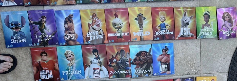 Disney Classics Dvd Collection 1-56 Collectable Shiny Slip Covers - Image 3 of 4