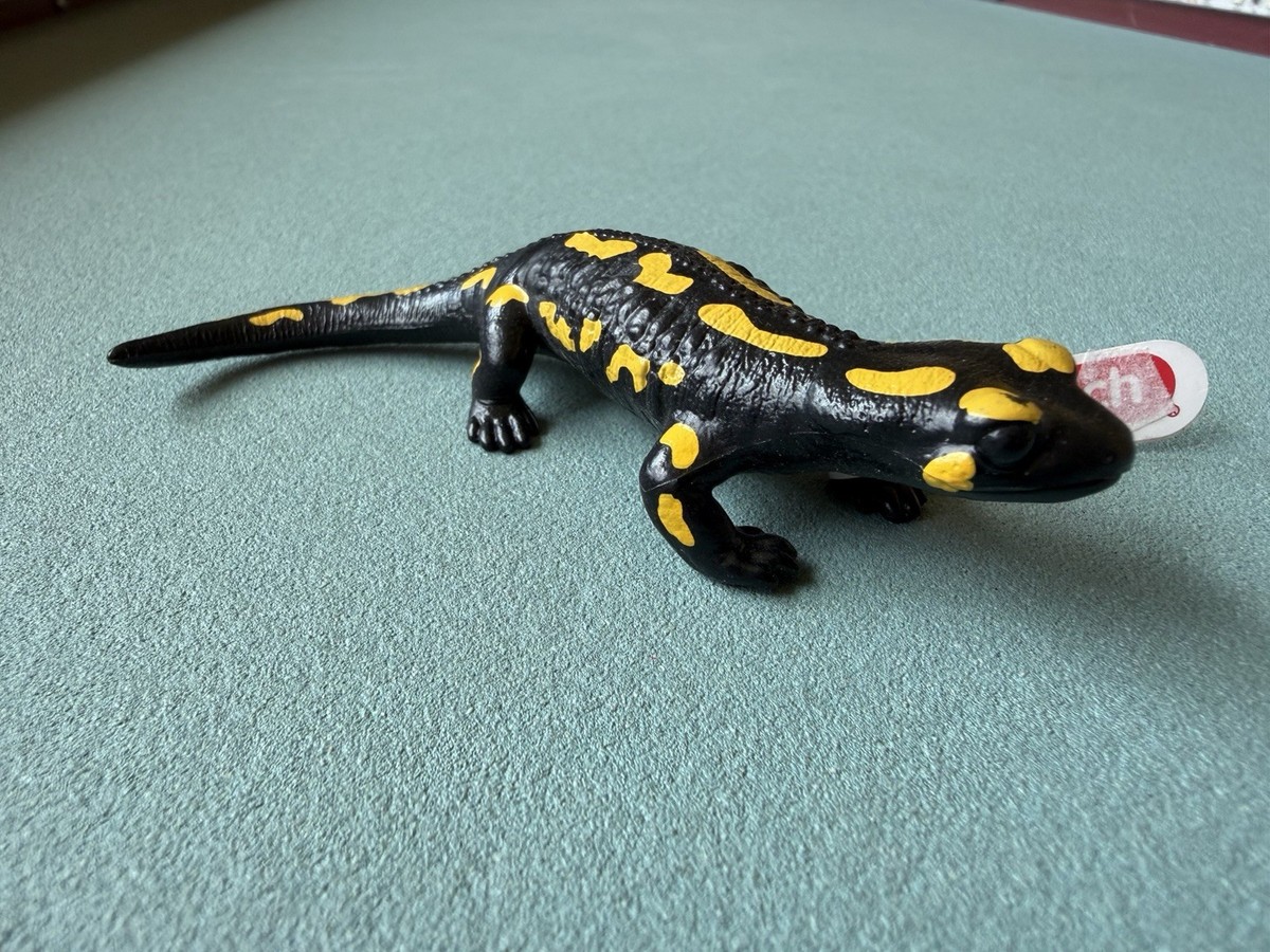 T*i様 Salamander 2023 Schleich 2023 Fire Salamander Figure Wildlife Reptile 14870 Toy