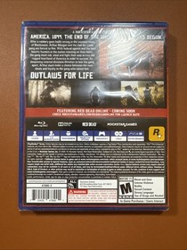 Red Dead Redemption 2 PS4 PlayStation 4 New Sealed