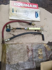 Robinair 16256 Oil Injector, ACR2000 Manual, + Extras HVAC Tools Hoses