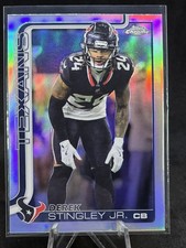 2025 Topps Chrome Derek Stingley Jr. #116 Refractor Tennessee Titans