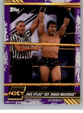 2021 Topps NXT WWE Wrestling Purple Insert/Parallel/Autographs Pick From List