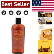 Leather Care Revolution: Powerful 8 Fl Oz Conditioner for Shoes, Bags & More