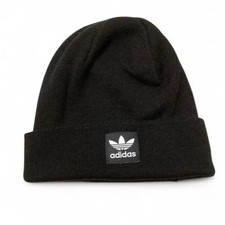 Adidas Black Beanie, Winter Hat, Sporty, Outdoors, Hiking, Knit, Unisex One Size