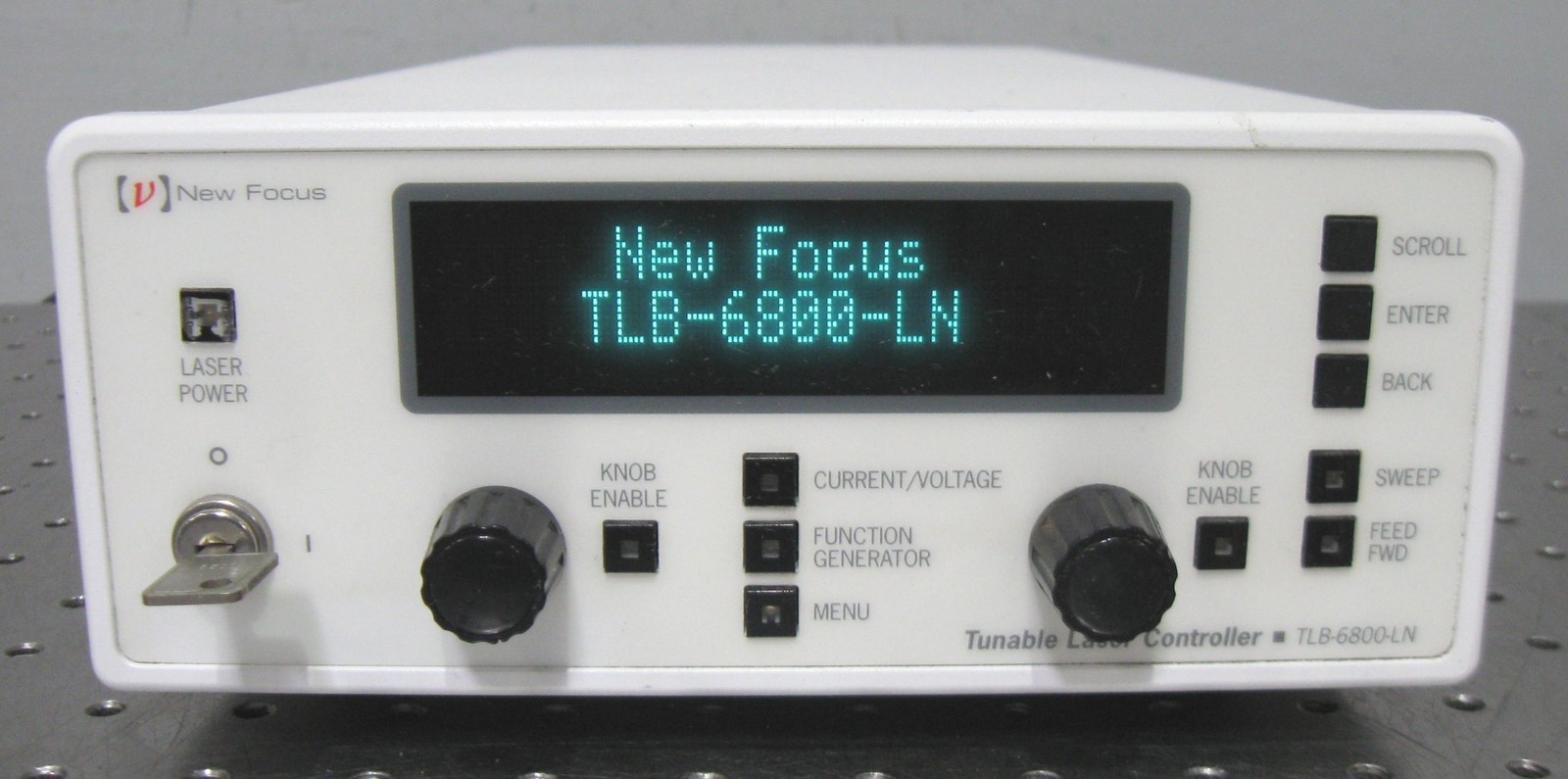 C200881 New Focus TLB-6800-LN Tunable Laser Controller w/ Key