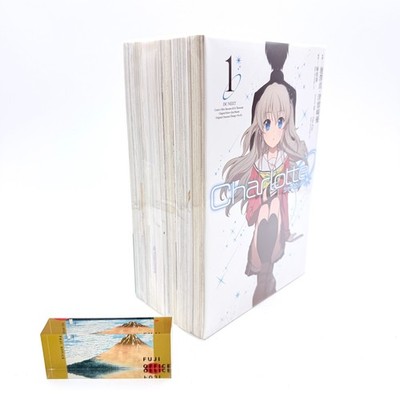 Charlotte Manga Vol 1-6 Complete Set Ikezawa Shin Maeda Jun Na-Ga