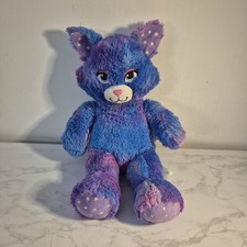 Build A Bear Kitty Cat Star Galaxy Glow In The Dark Halloween Tie Dye