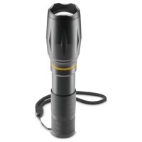 Hama Led-Taschenlampe W200, Batterien, Zoom, Cob, Aluminium, 3 Modi Taschenlampe