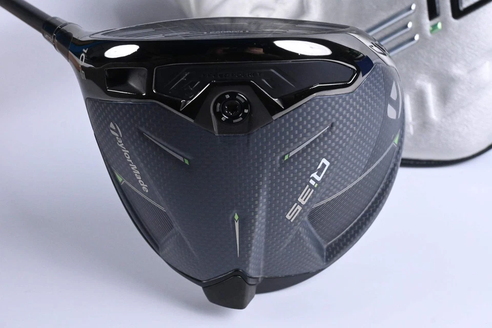 Left Hand Taylormade Qi35 Driver / 10.5 Degree / Stiff Flex Fujikura Ventus Blue - Image 2 of 4