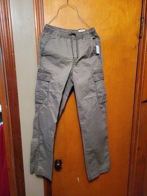 New No Boundaries Men's Cargo Pants Light Grey XS (27)