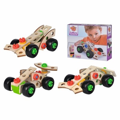 Eichhorn Constructor Rennauto Bausatz Konstruktionsset Auto Bauen Spielzeug