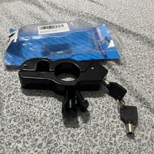 Motorcycle Lock, Heavy Duty Anti-Theft Bike Handlebar Lock,Car Accessories Handl