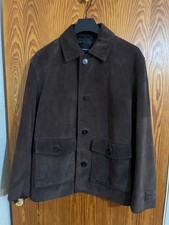Coach Men's Brown Suede Shirt Jacket BNWT