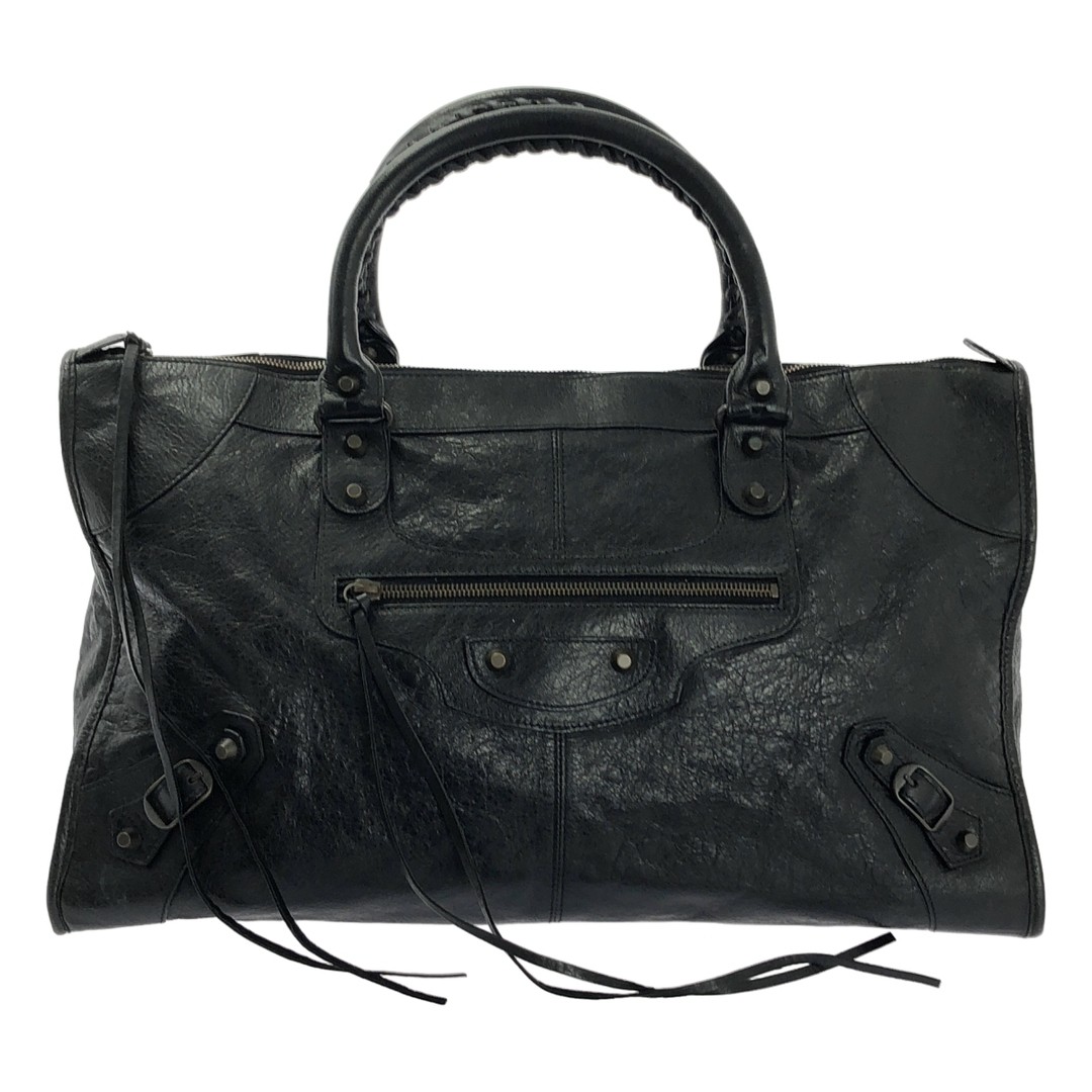 00s BALENCIAGA The Work Leather Handbag Vintage Large Tote
