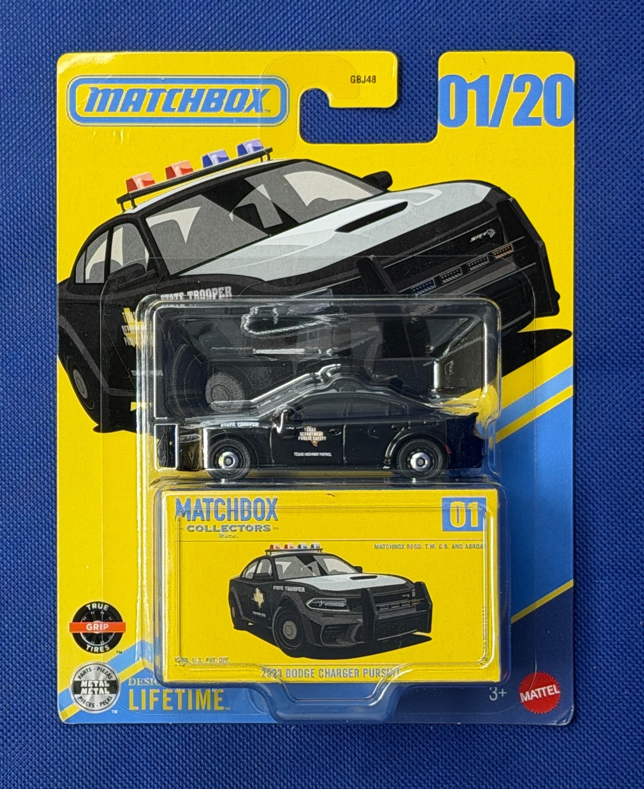 2026 Matchbox Collectors 2023 Dodge Charger Pursuit #01/20