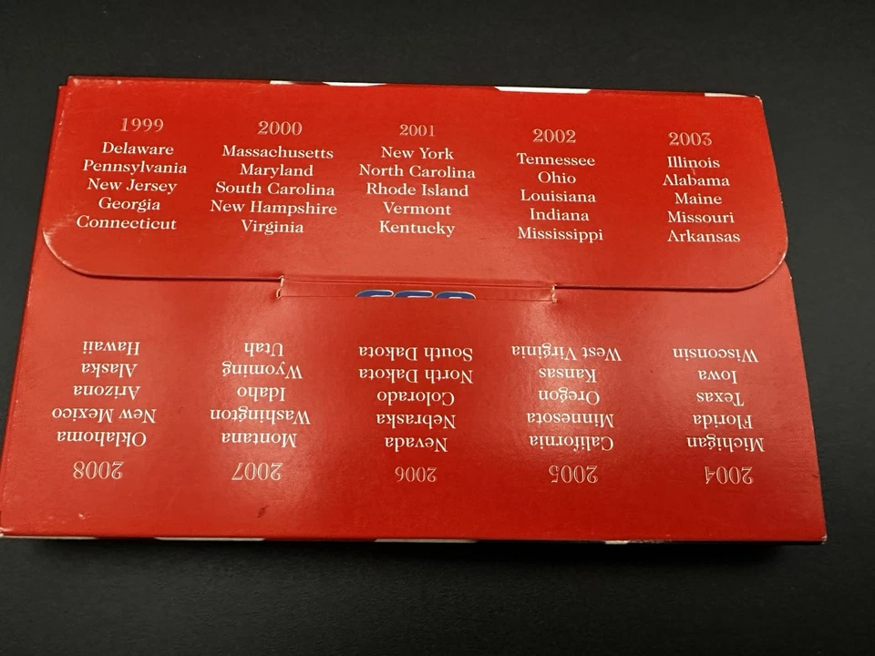 2003 Denver State Quarter Set – 5 Coins BU in Display Case w/ COA - Image 3 of 4